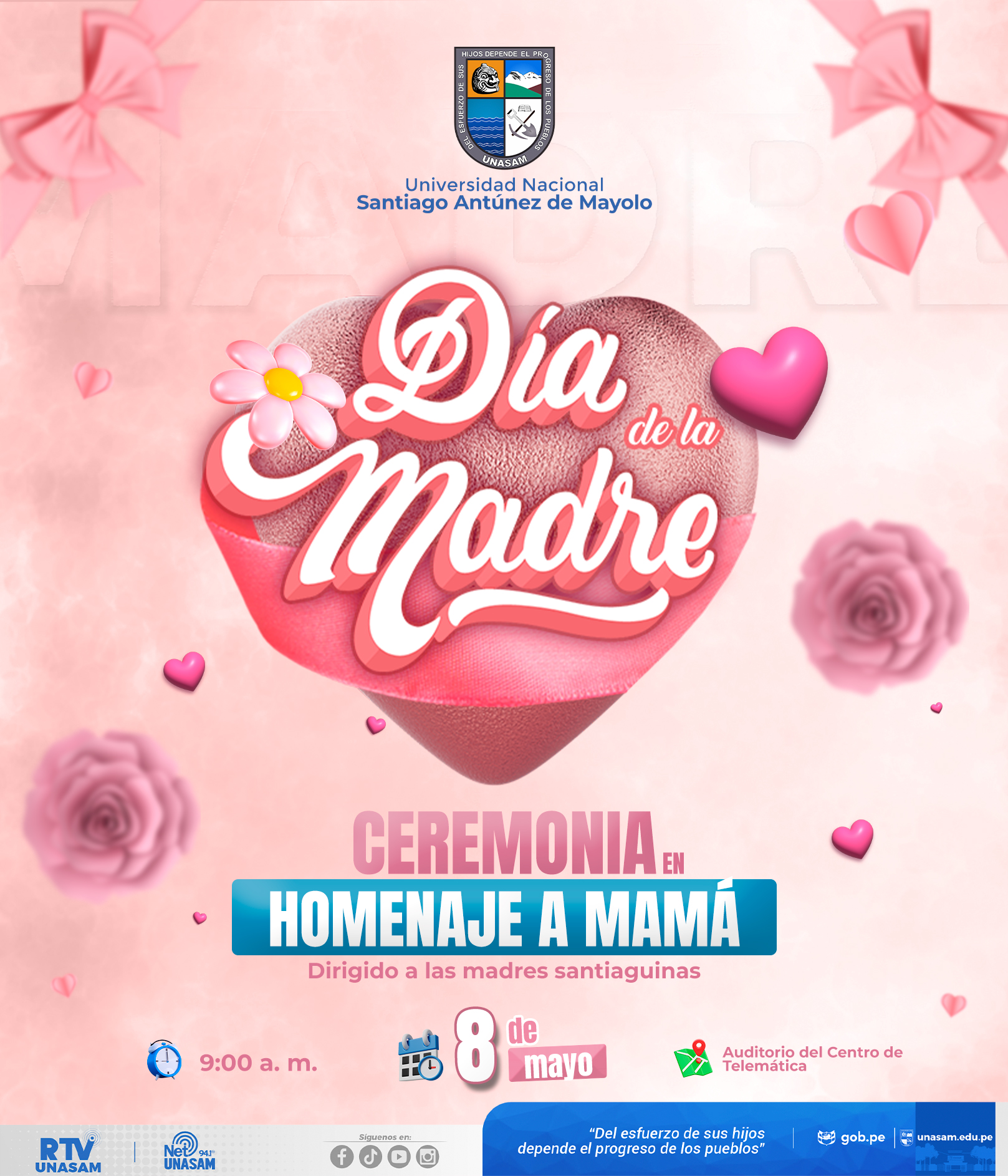  																CEREMONIA EN HOMENAJE AL DÍA DE LA MADRE
																