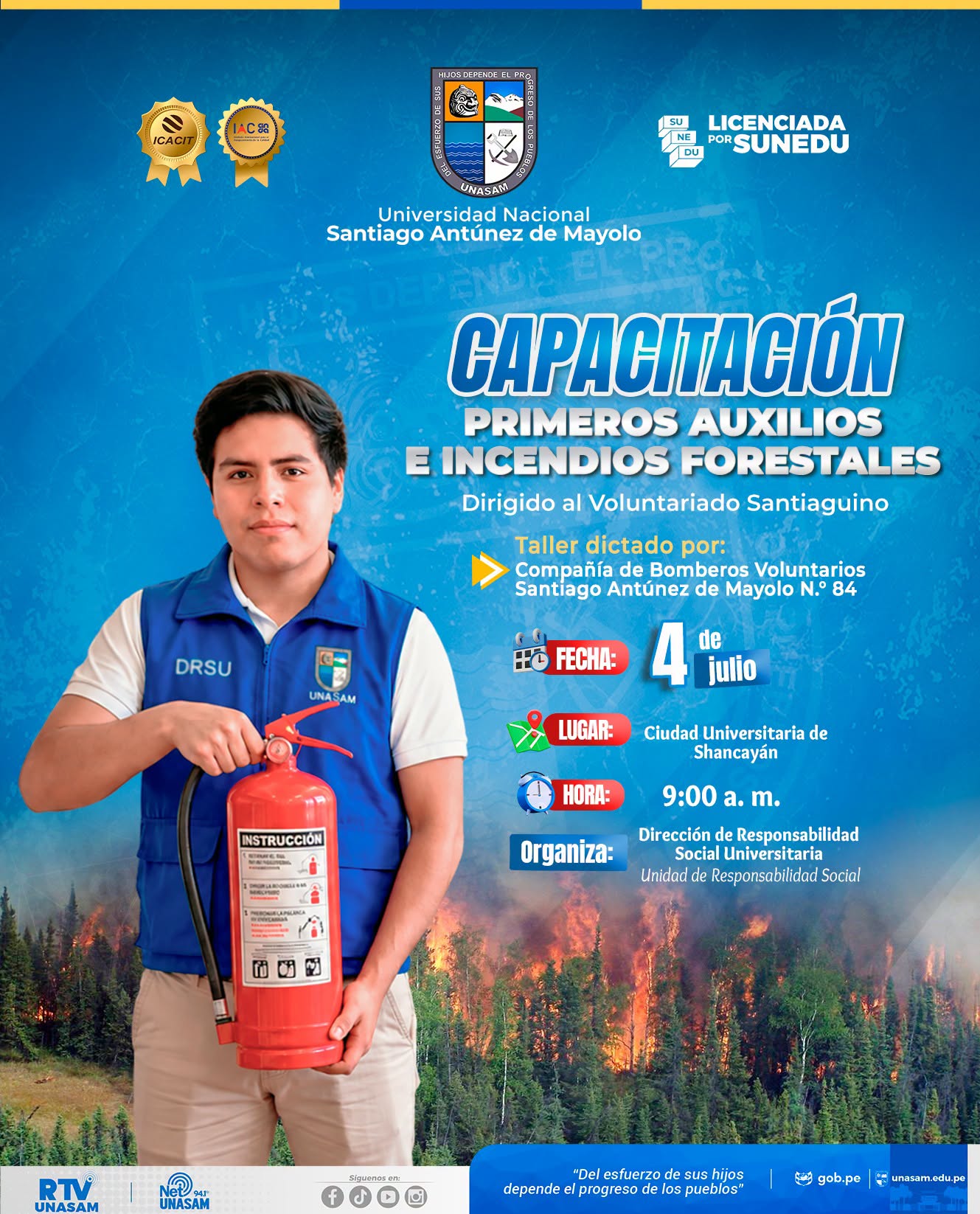  																¡Prepárate para actuar cuando mas se necesita!
																