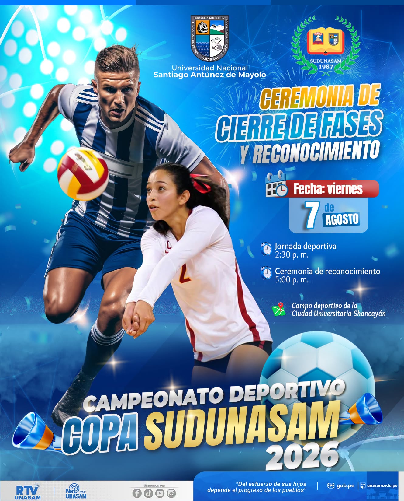 																Copa Sudunasam 2026: cierre de fases y reconocimiento
																