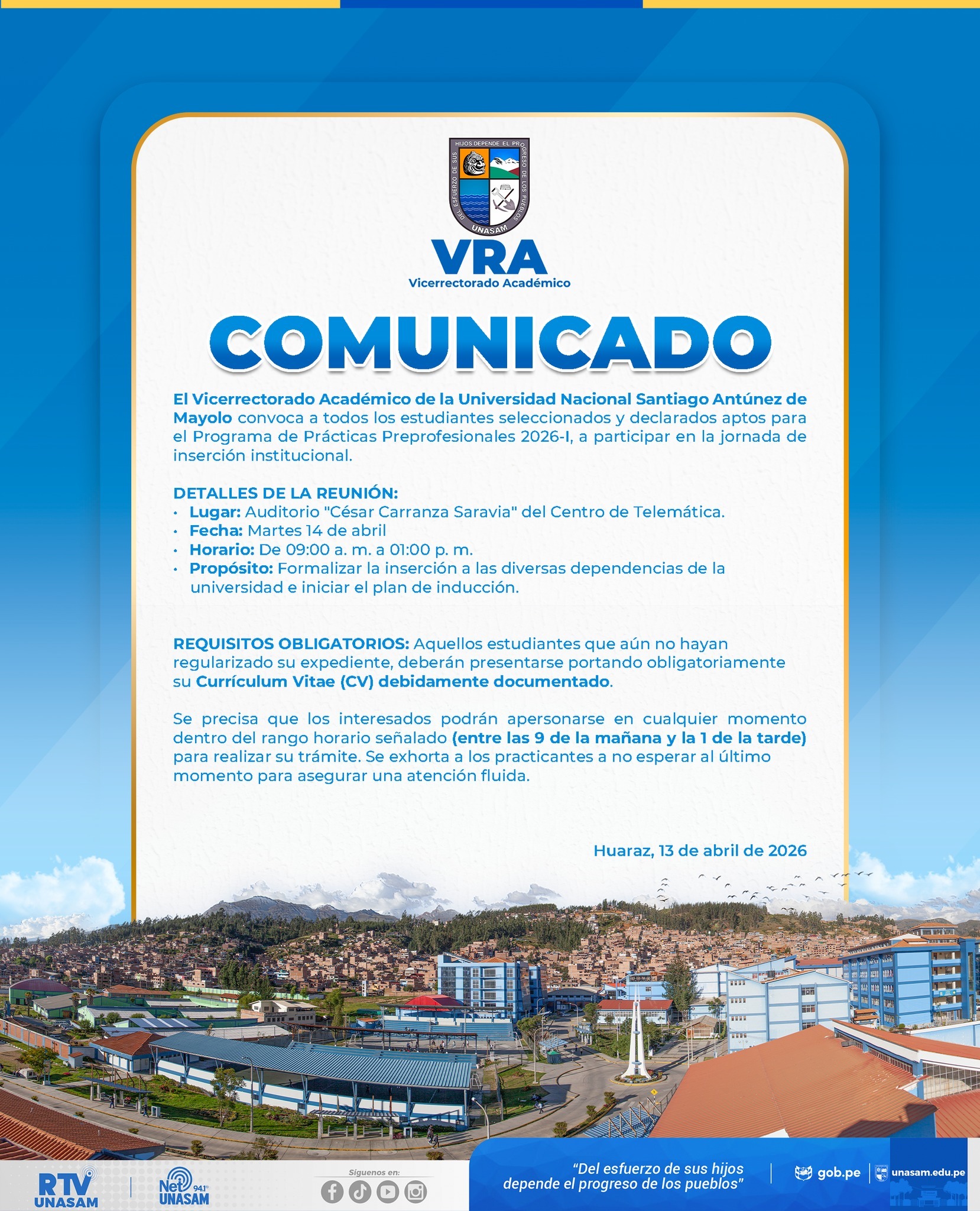  																JORNADA DE INSERCIÓN 2026-I
																