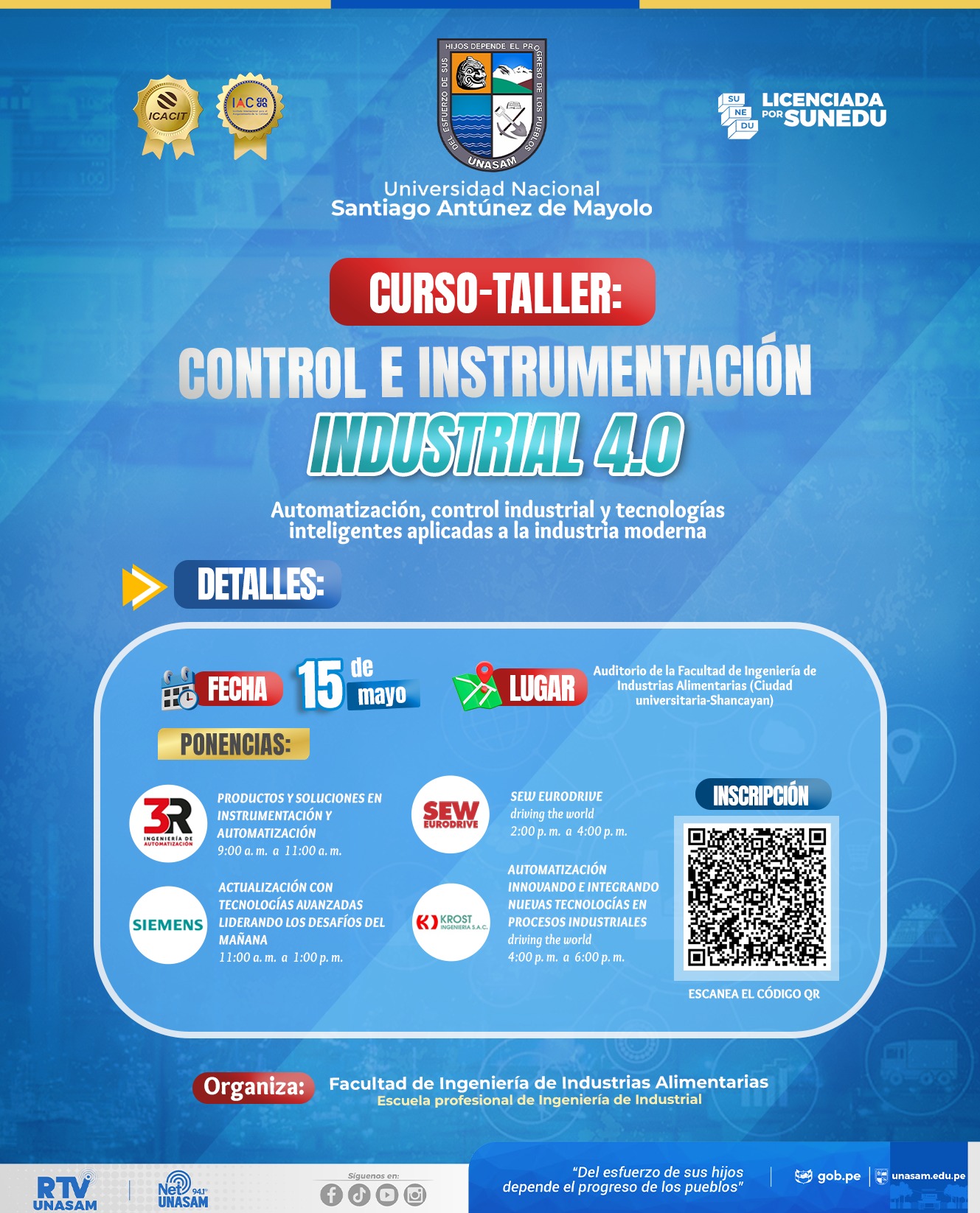  																Unasam impulsa la innovación industrial con curso- taller especializado
																