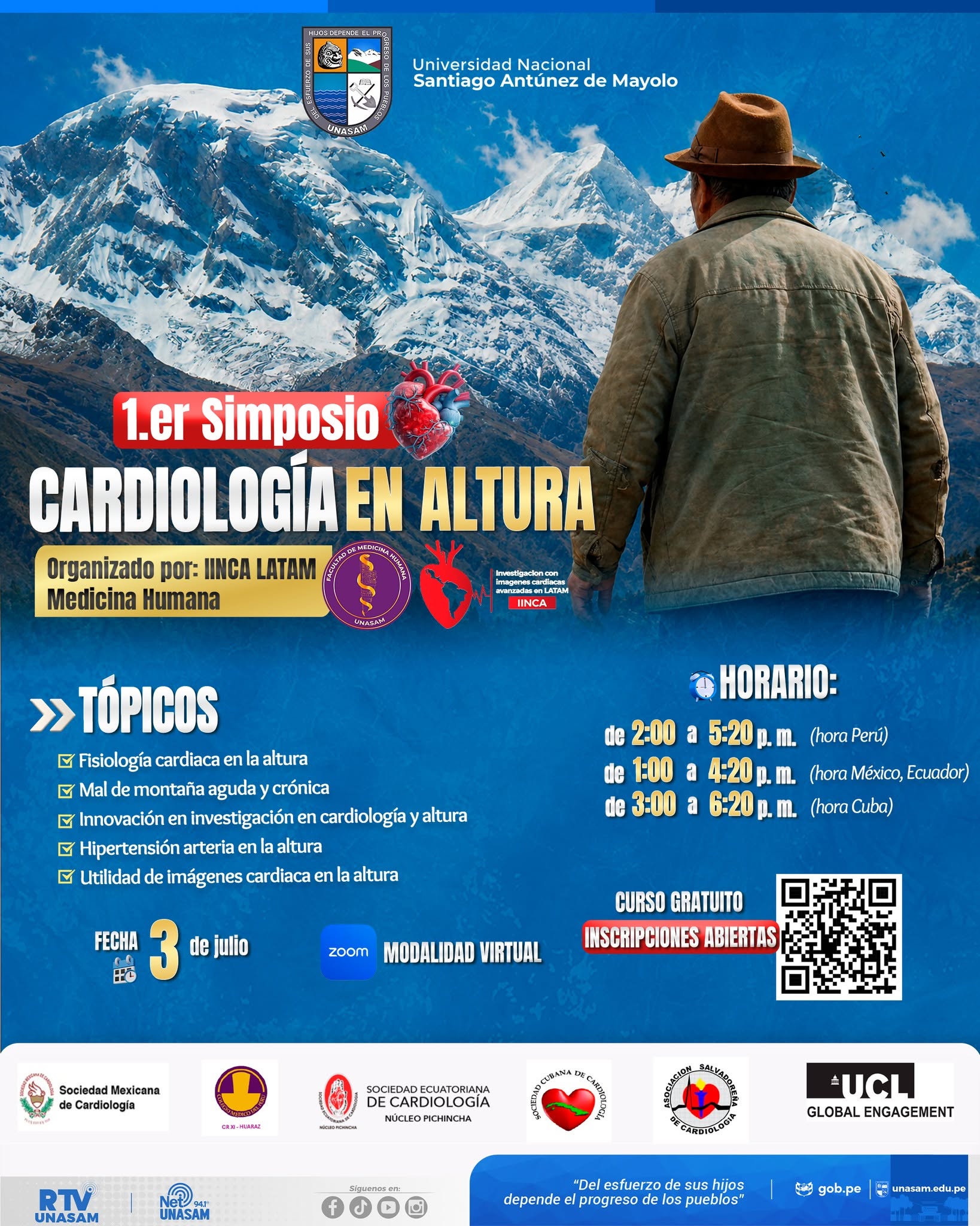  																1er Simposio de Cardiología en Altura
																