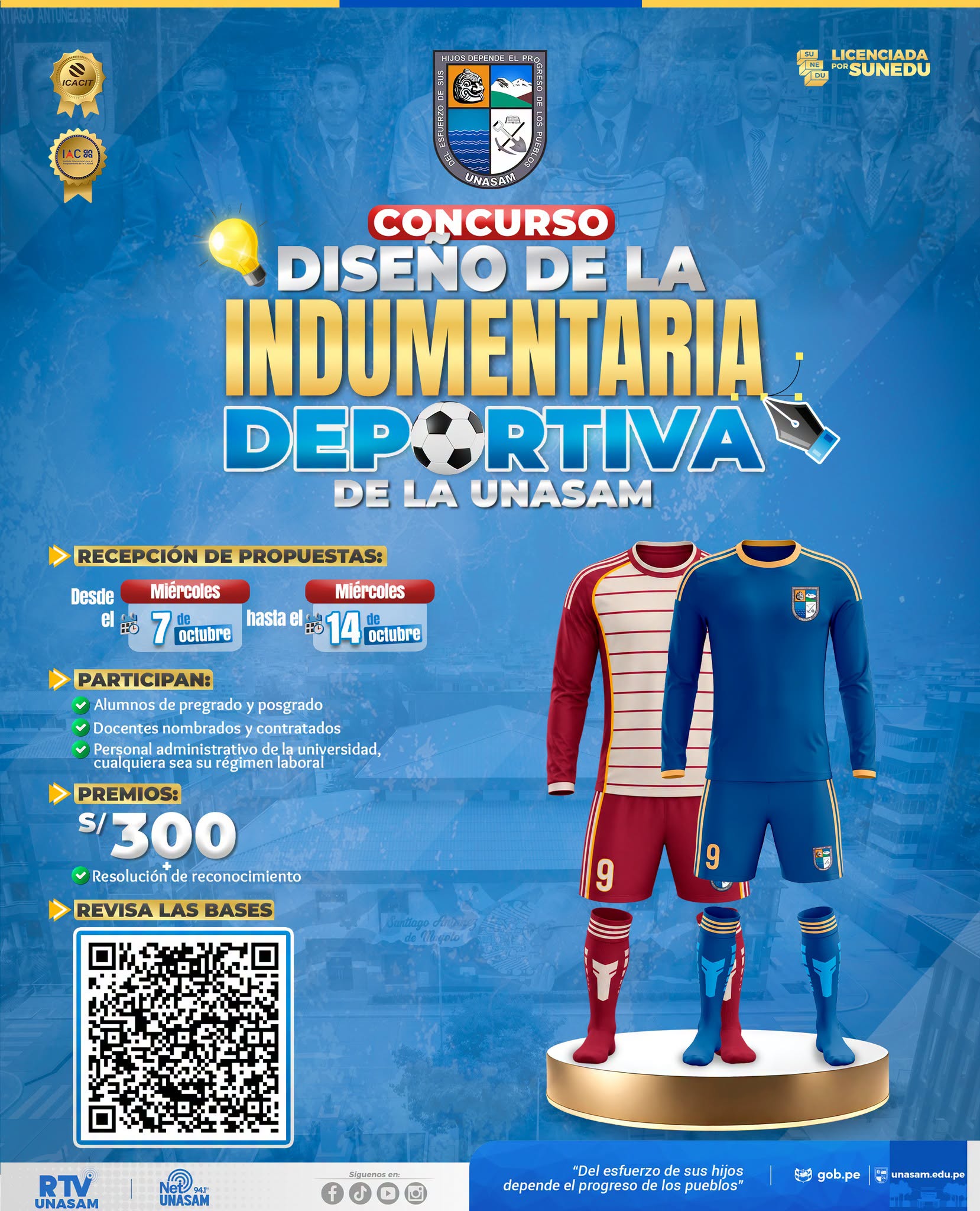  																¡Deja tu huella en los colores de nuestra universidad!
																