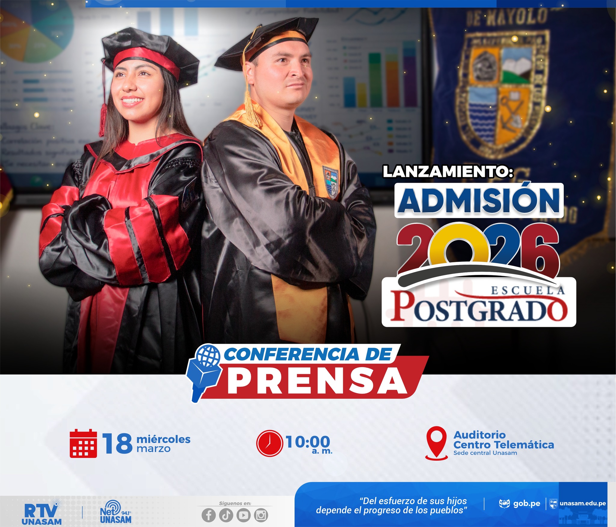  																CONFERENCIA DE PRENSA
																