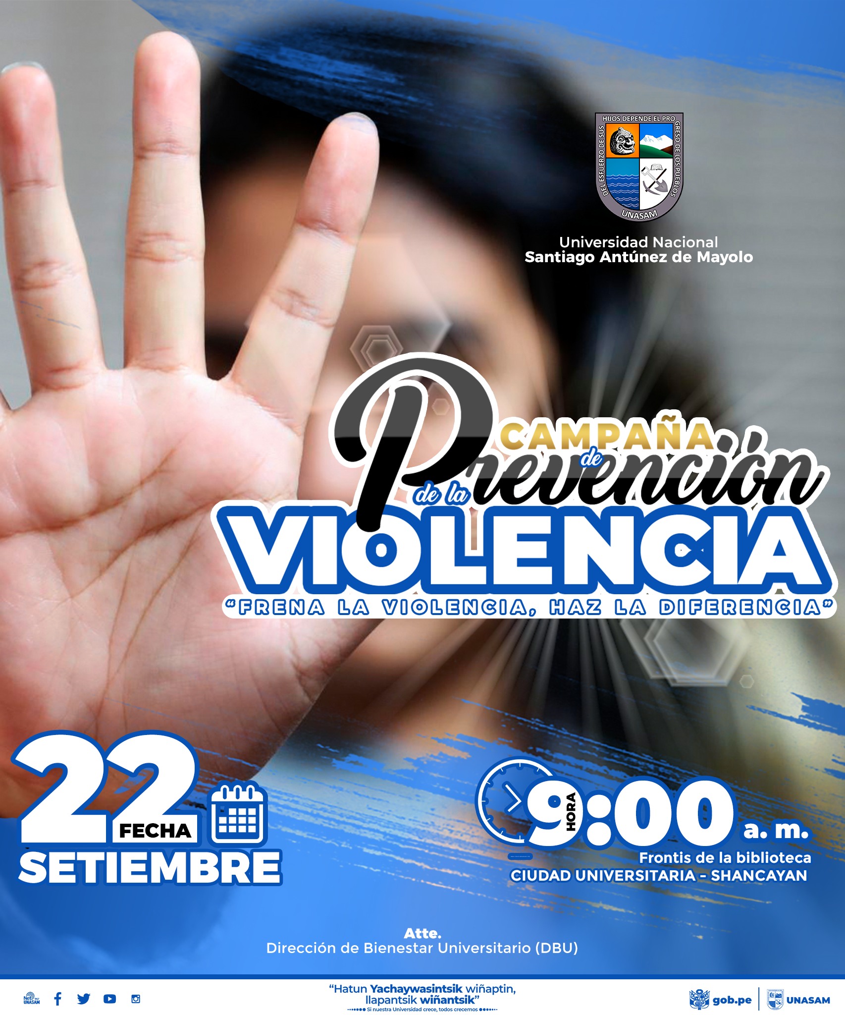  																Campaña de prevención de la violencia
																