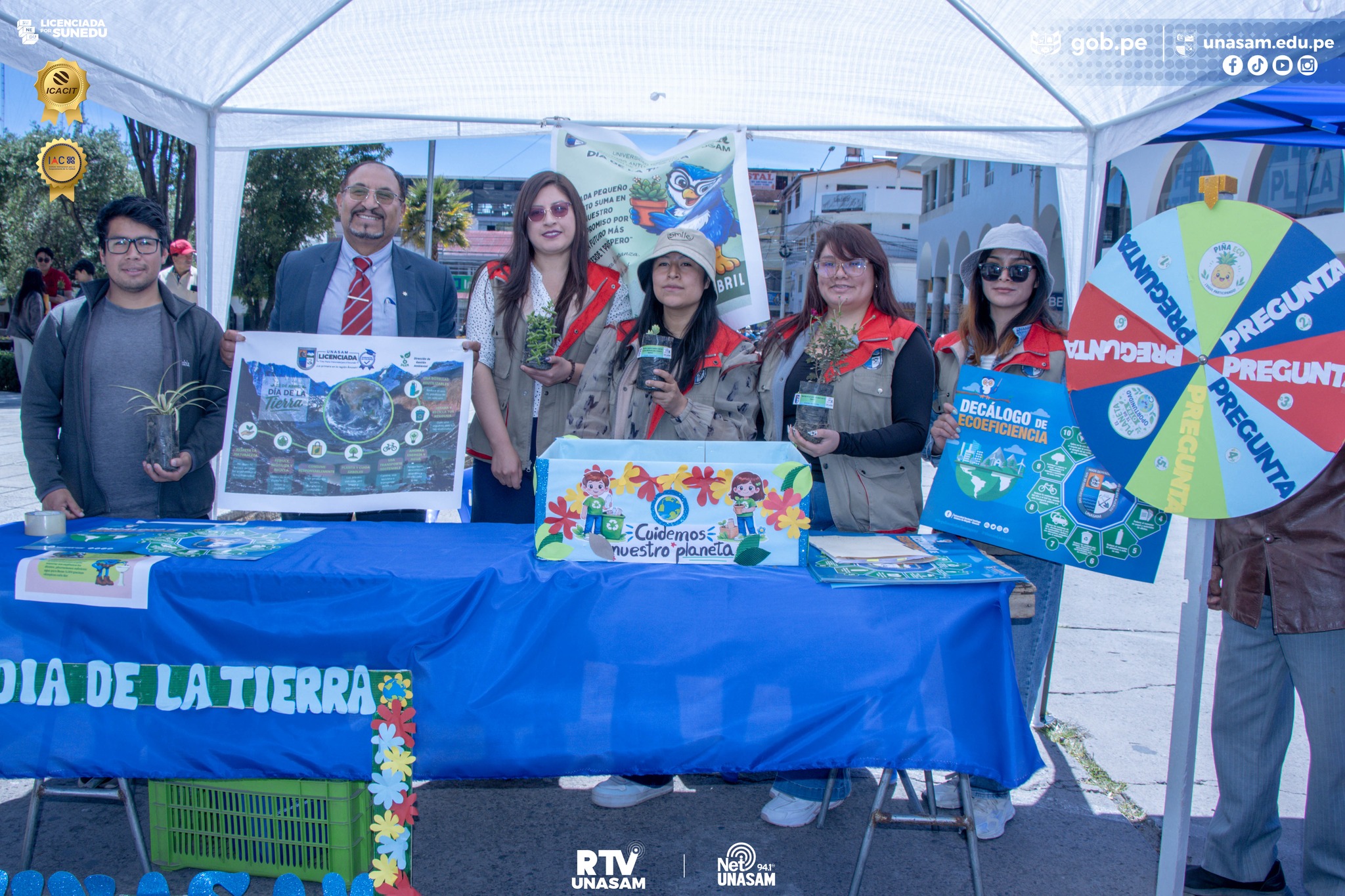  																Unasam se sumó a las actividades del "ECOFEST" por el Día de la Tierra
																