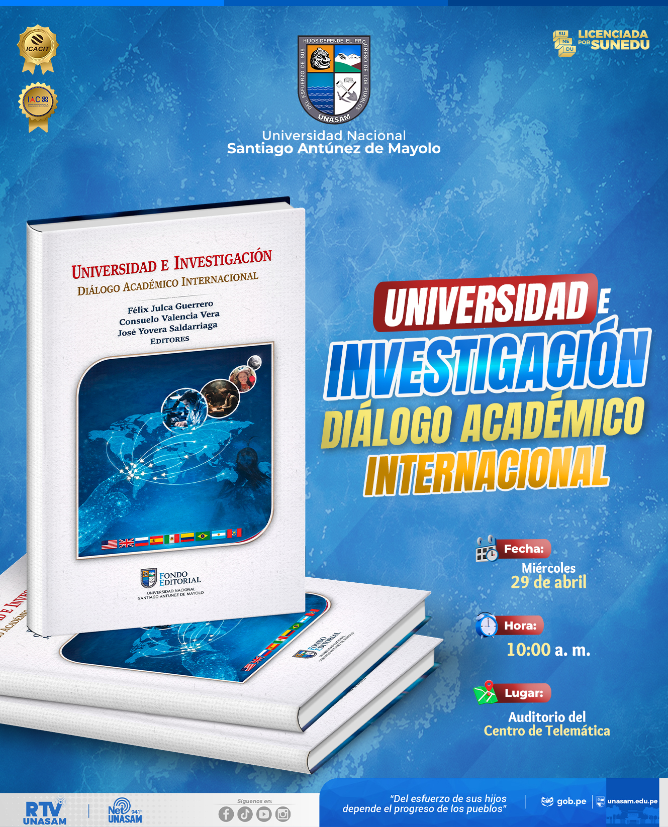  																Universidad e investigación, diálogo académico internacional
																