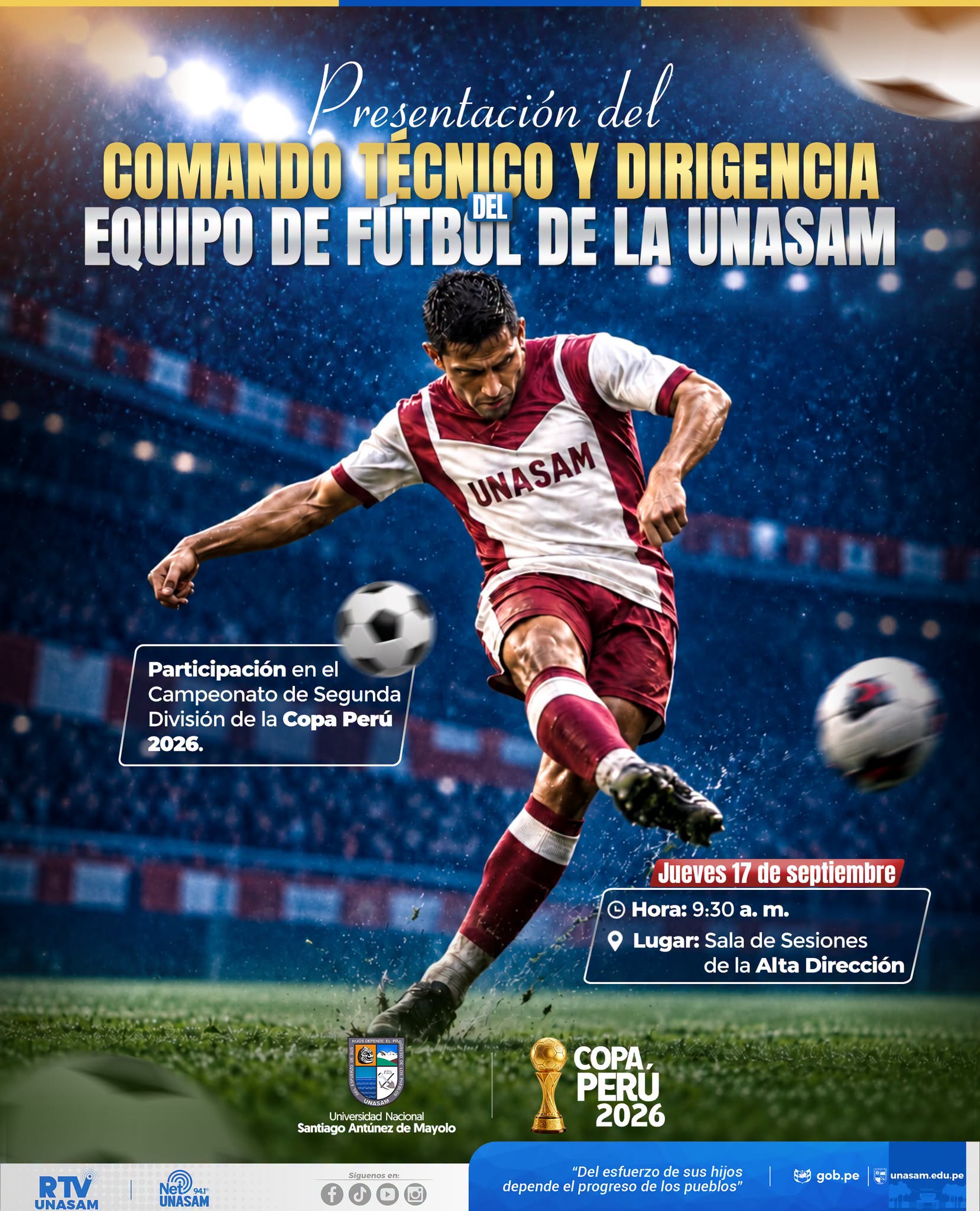  																¡Rumbo a la Copa Perú 2026!
																