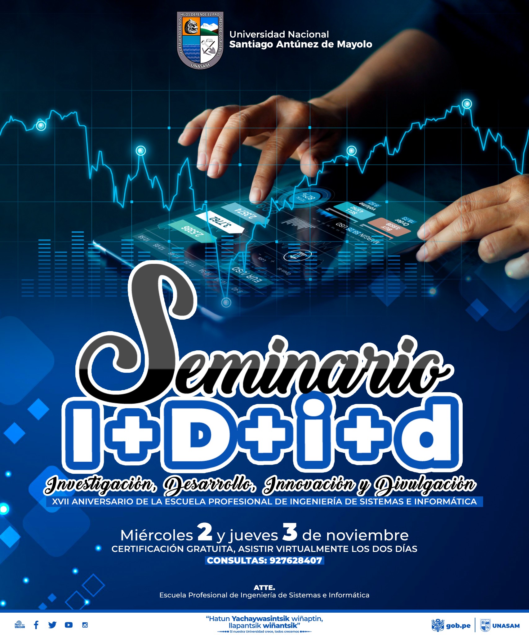  																Seminario I+D+i+d (Investigación+ innovación+ divulgación)
																