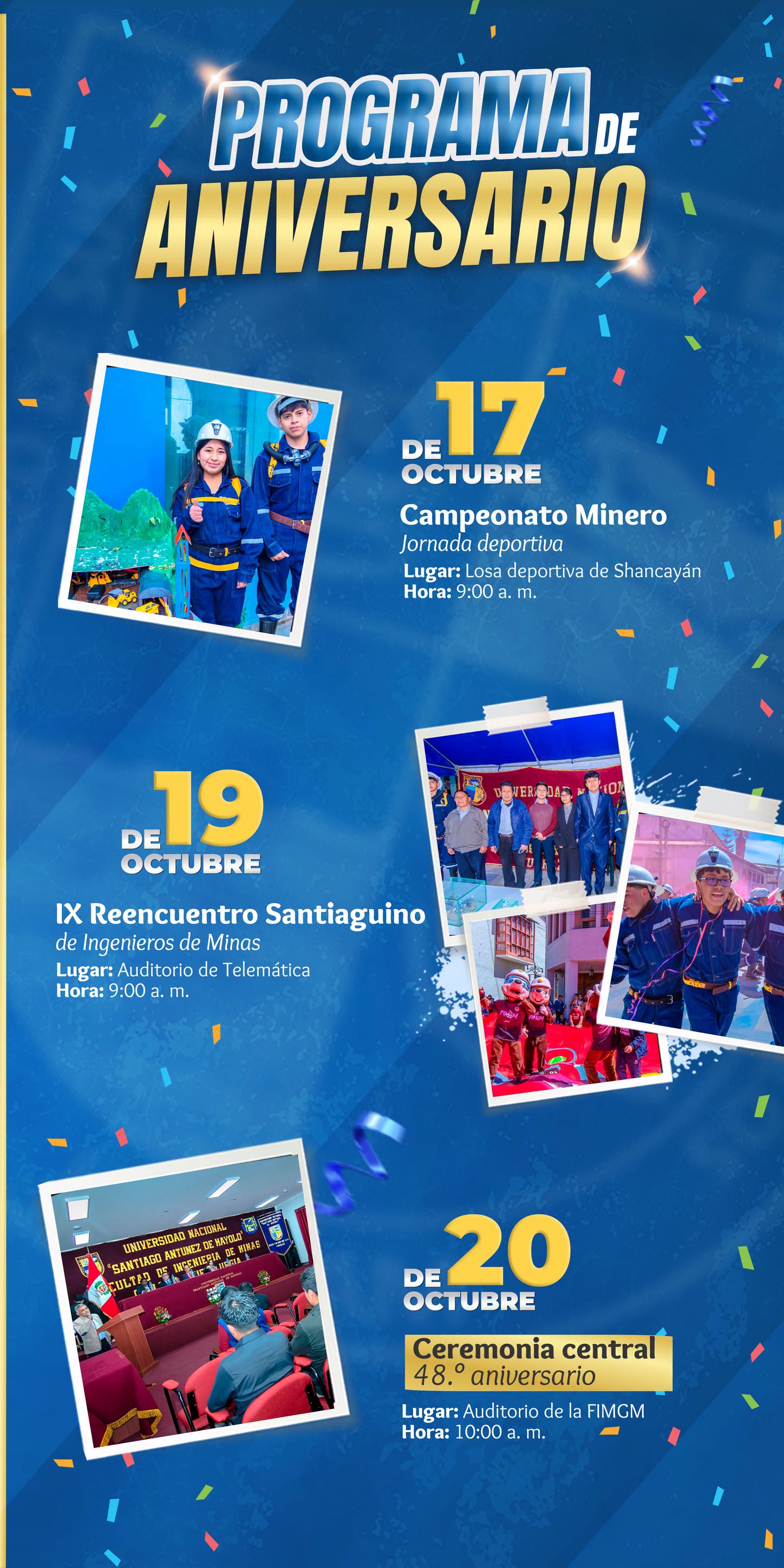  																FIMGM celebra su XLVIII aniversario de creación institucional
																