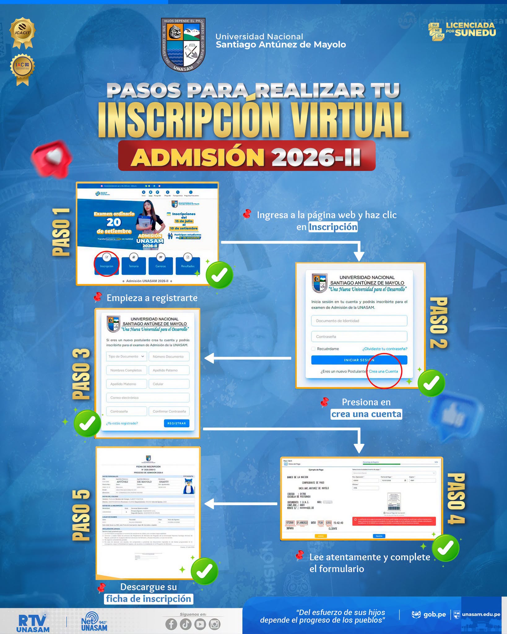  																Realiza tu inscripción virtual
																