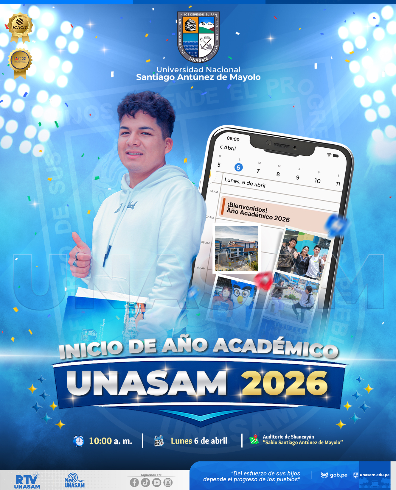  																Ceremonia de inicio del año académico 2026
																