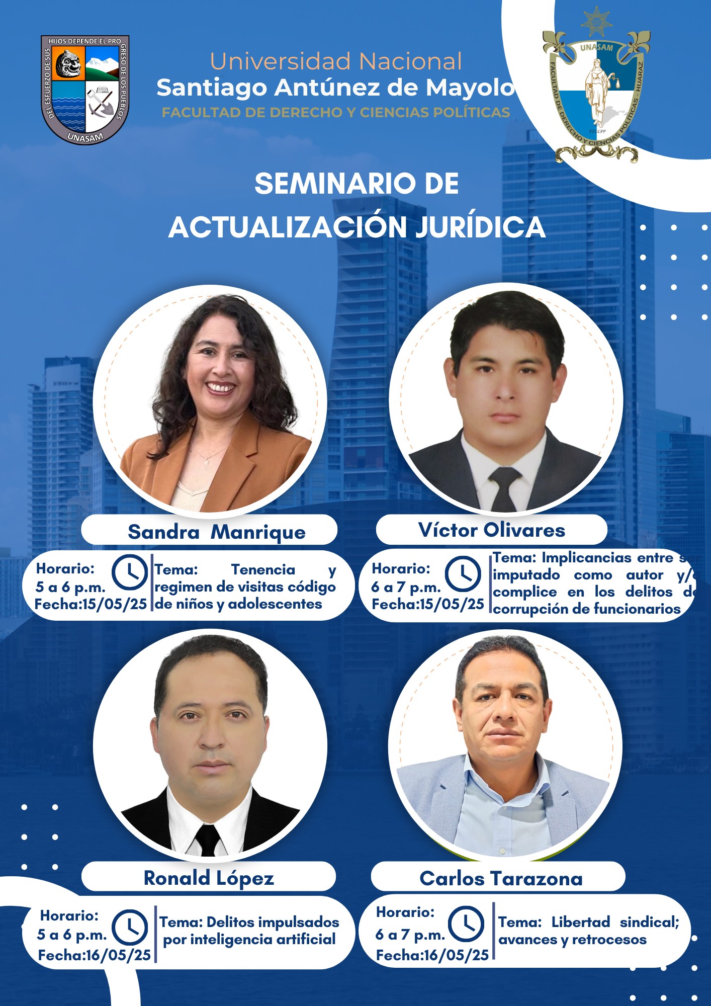  													SEMINARIO DE ACTUALIZACIÓN JURÍDICA
													
