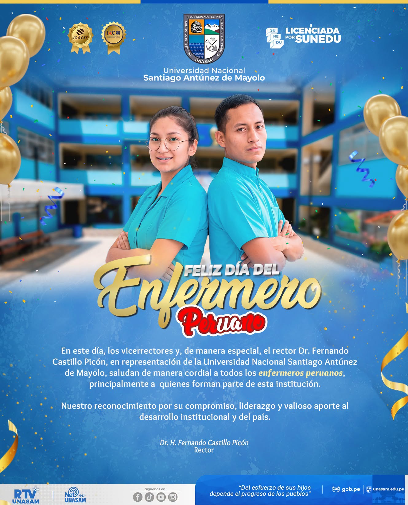  														Día del Enfermero Peruano 
														