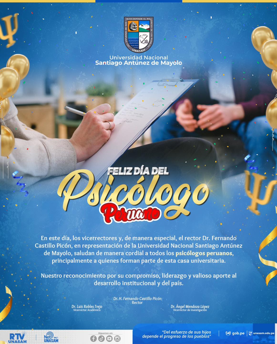  														¡Feliz Día del Psicólogo Peruano!
														