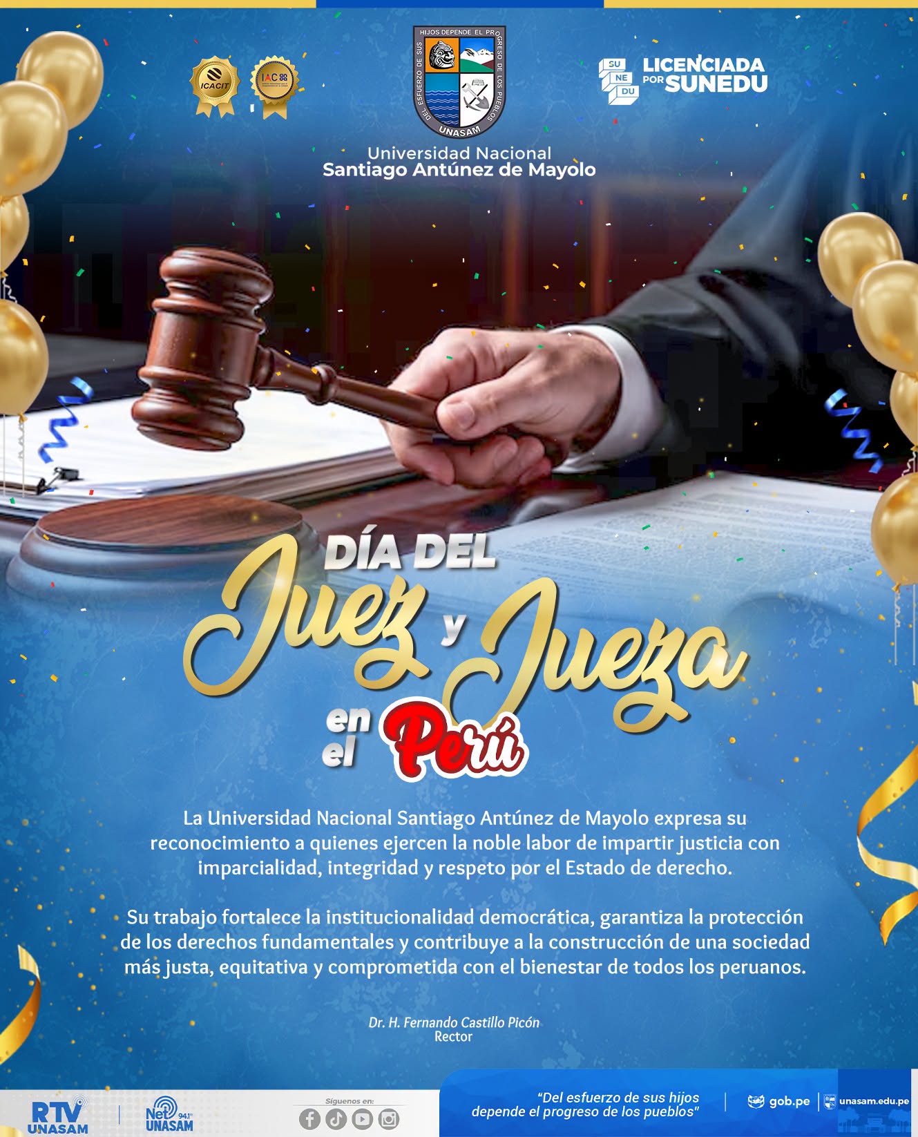  														Día del juez y jueza en el Perú
														