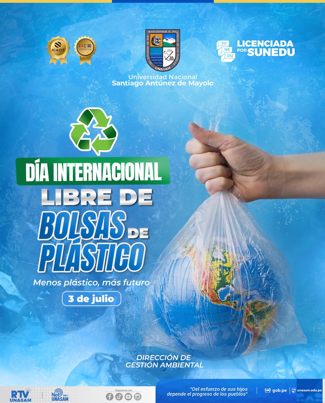  														Día internacional libre de bolsas de plástico
														
