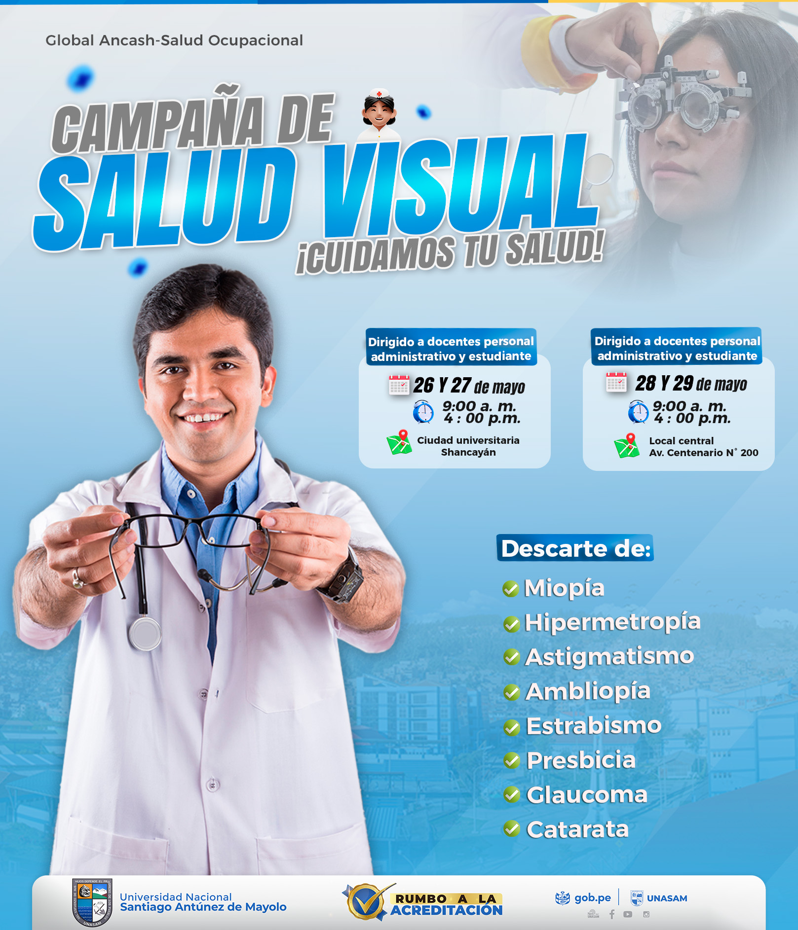  														CAMPAÑA DE SALUD VISUAL
														