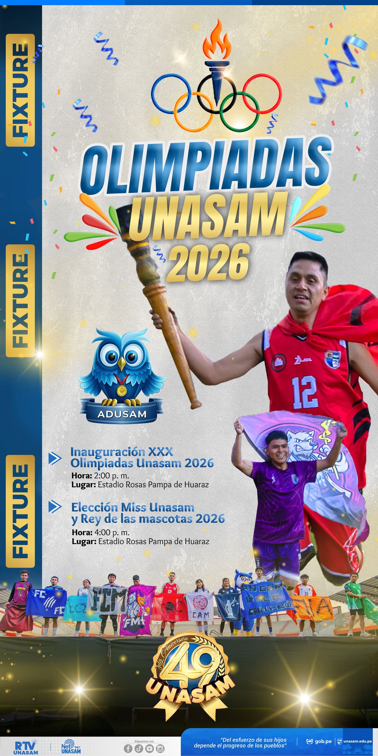  														Olimpiadas Unasam 2026
														