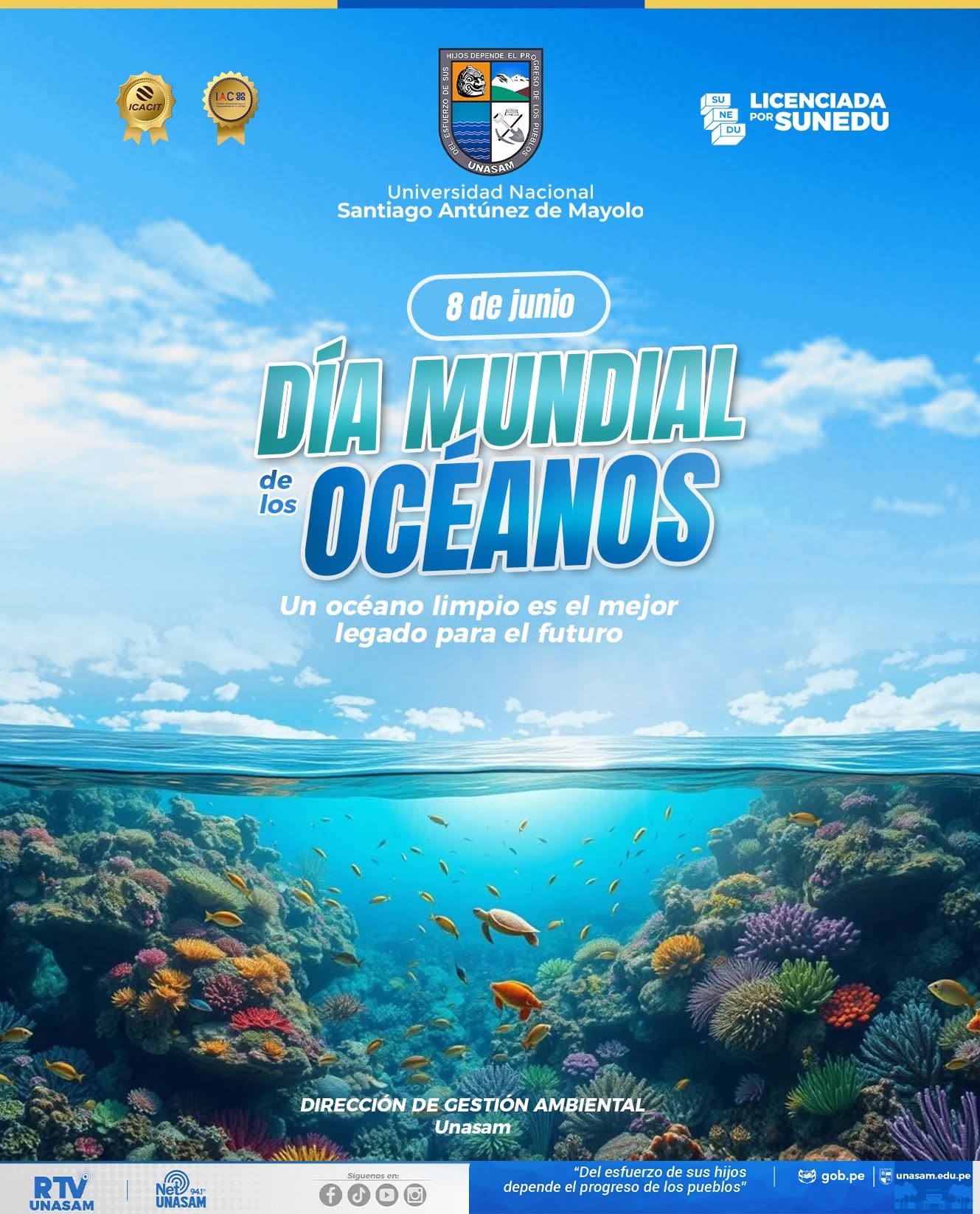  														Día mundial de los océanos
														
