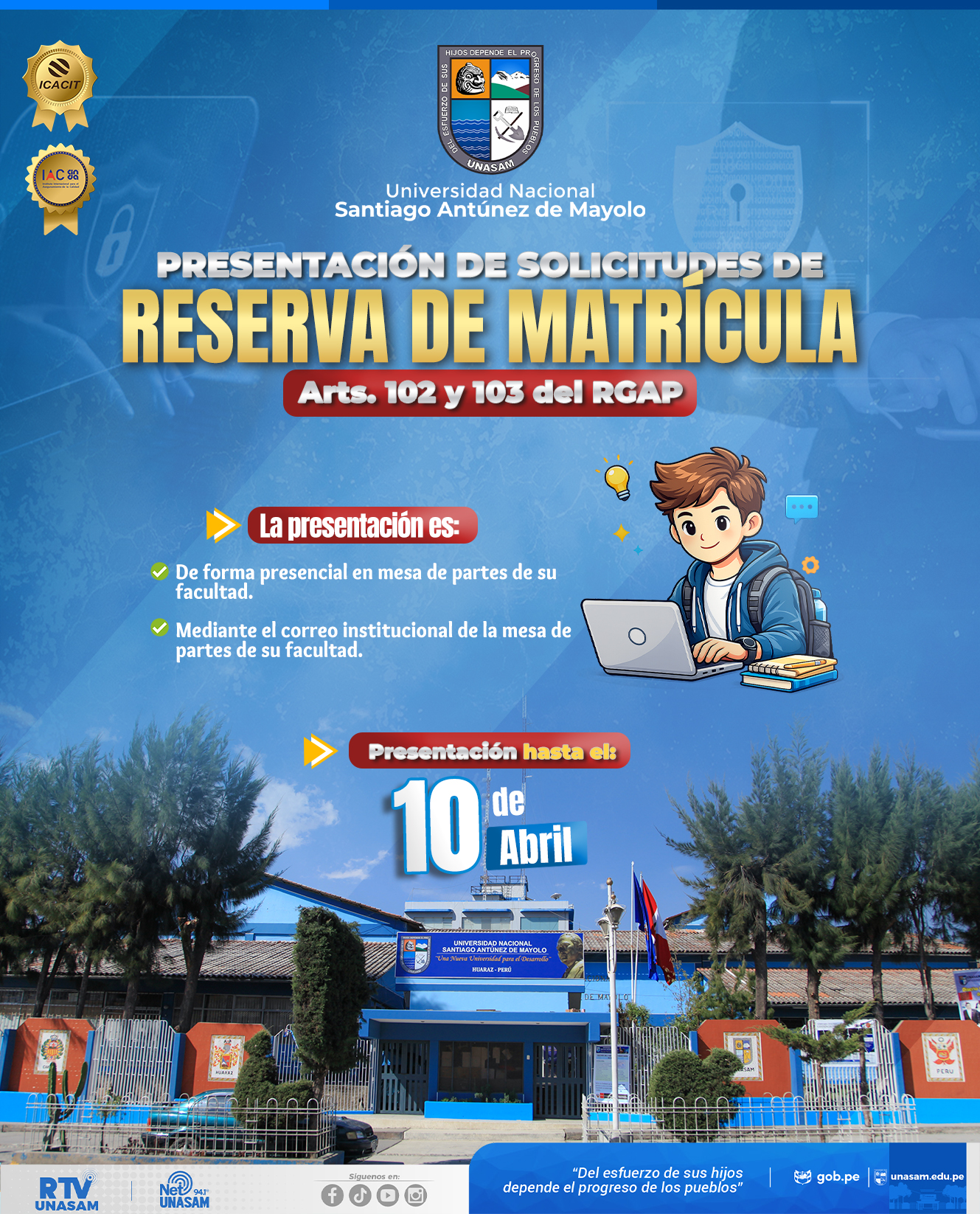  														¿Necesitas solicitar tu reserva de matrícula?
														