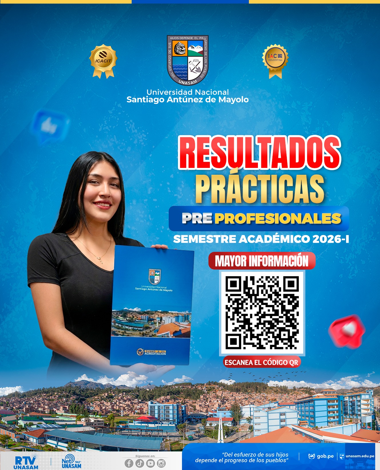  														RESULTADOS DE LA CONVOCATORIA DE PRÁCTICAS PREPROFESIONALES
														