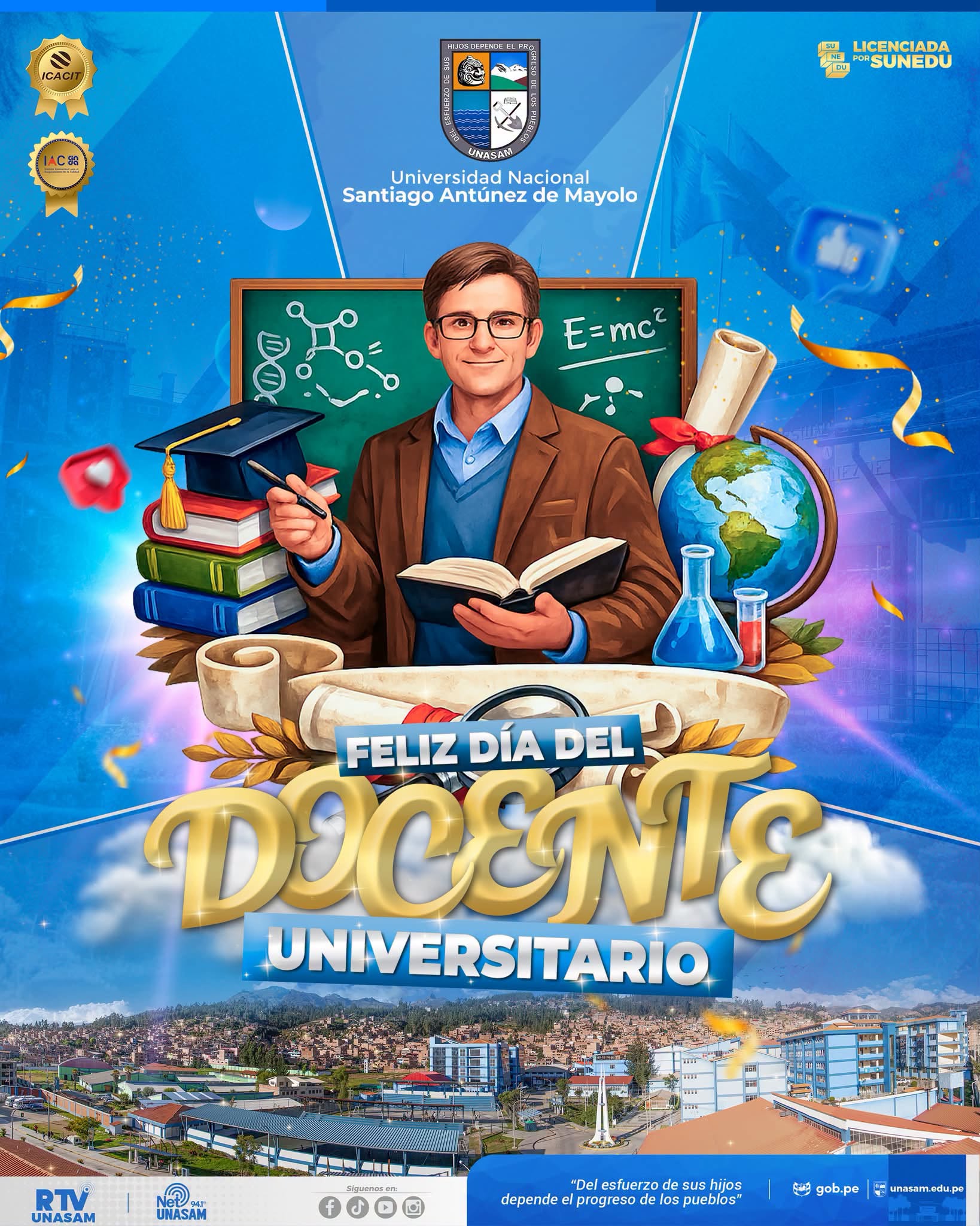  														Feliz día del docente universitario
														