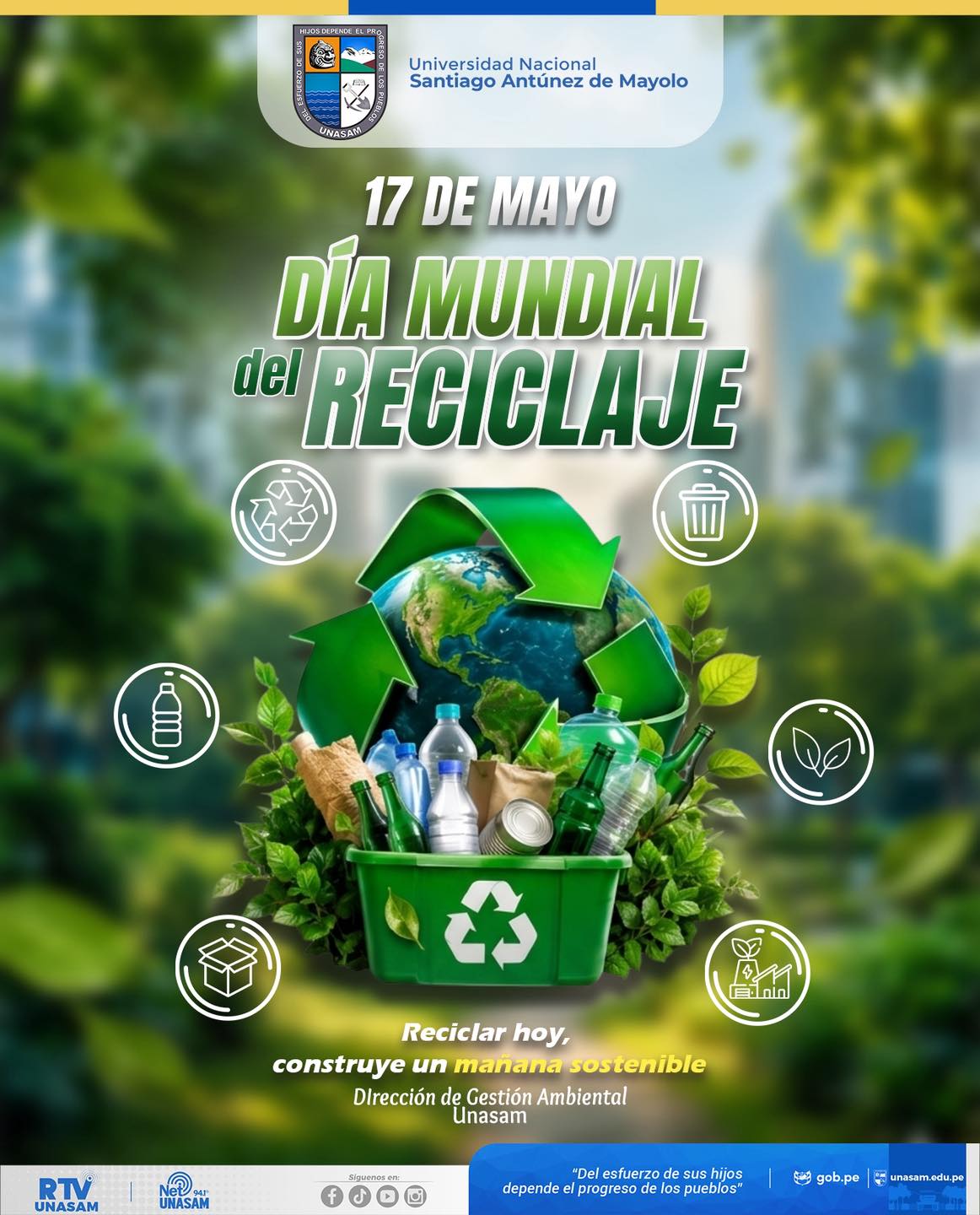  														Día mundial del reciclaje
														