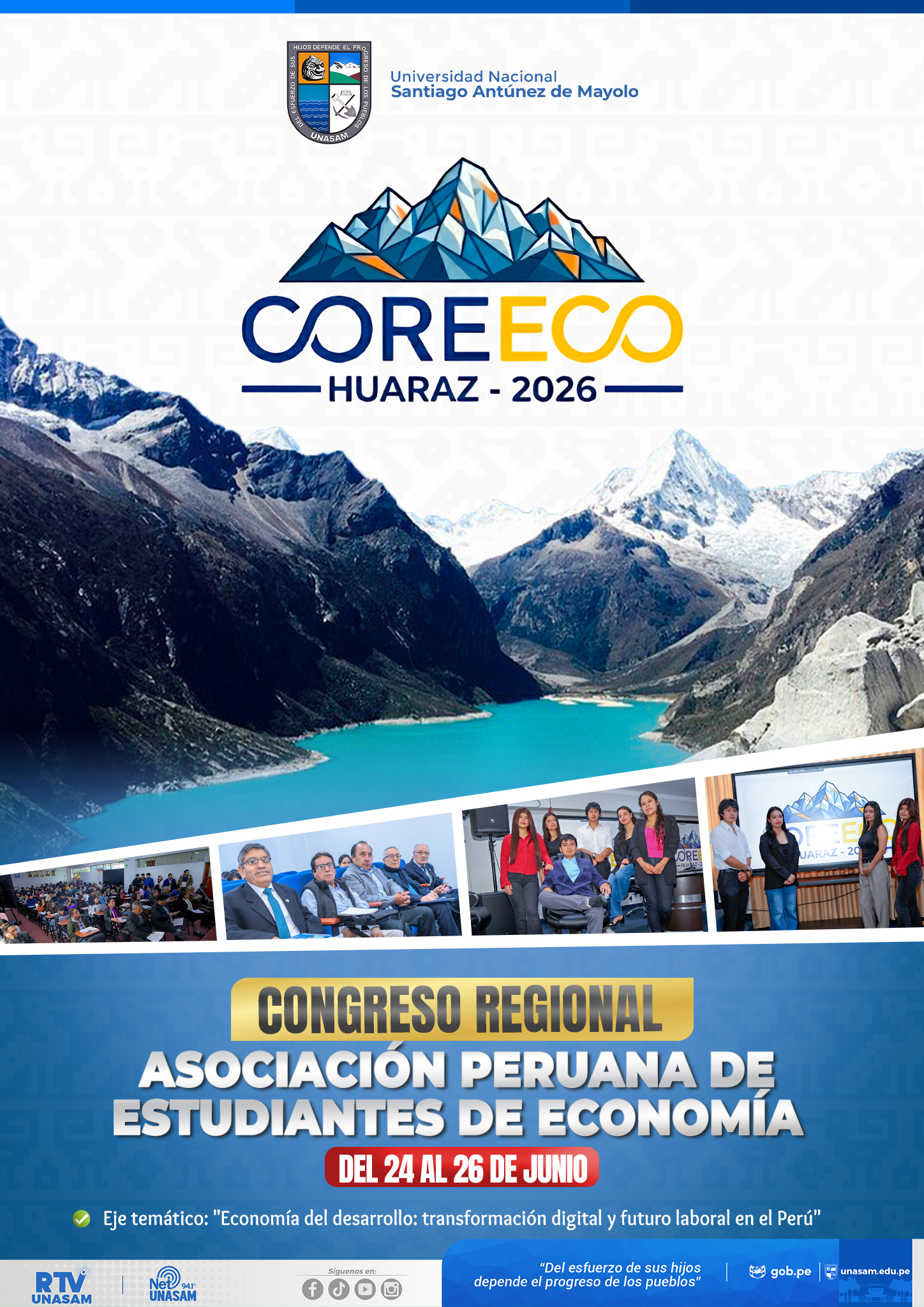 														CONGRESO REGIONAL DE ASOCIACIÓN PERUANA DE ESTUDIANTES DE ECONOMÍA
														