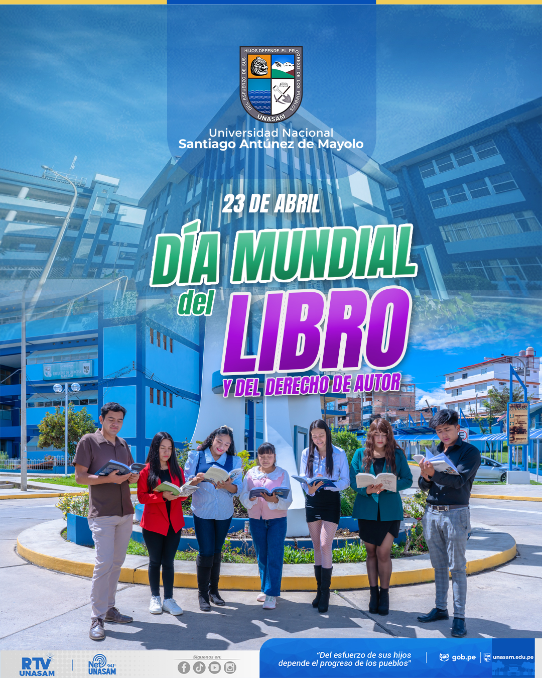  														DÍA MUNDIAL DEL LIBRO Y DEL DERECHO DE AUTOR
														