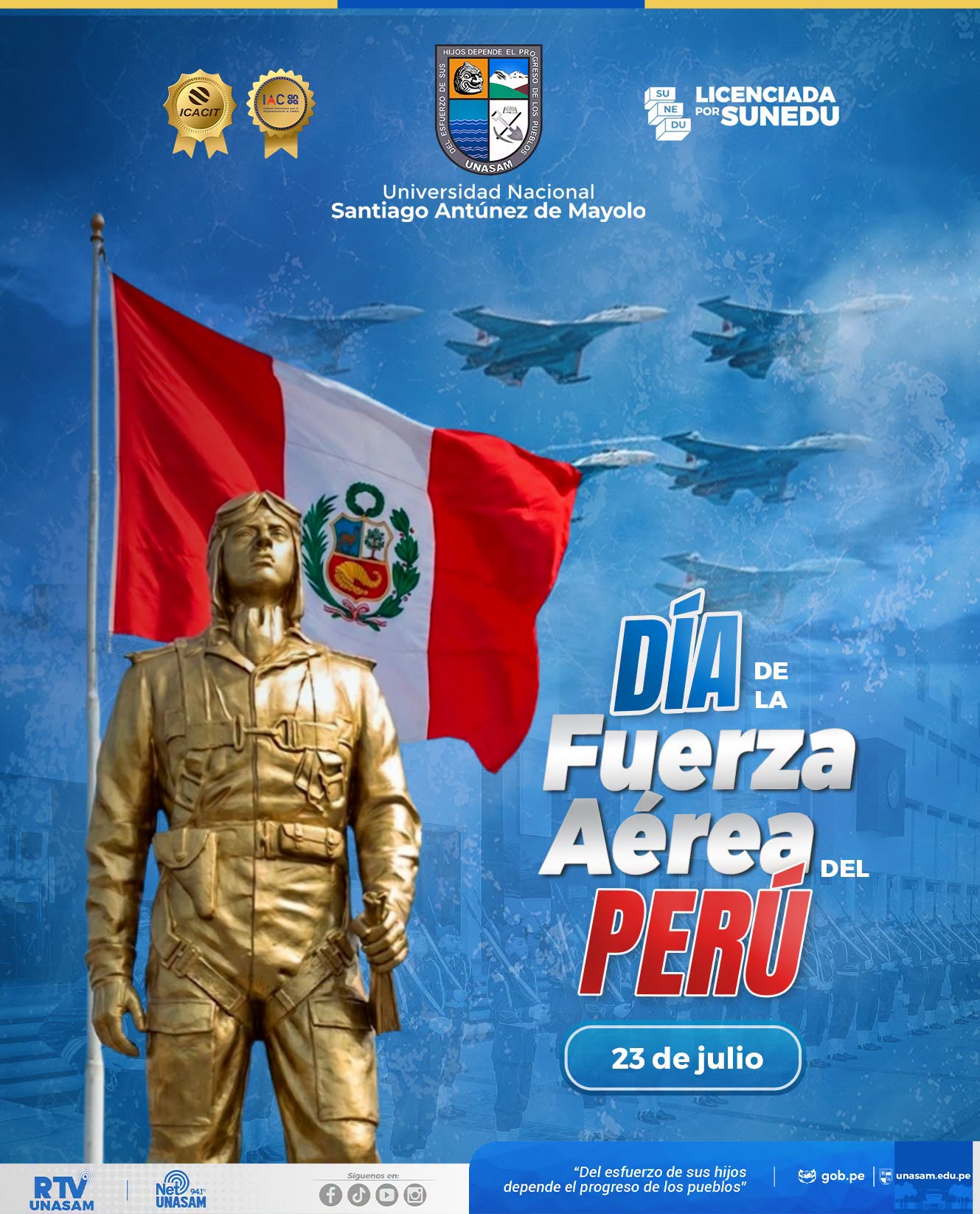  														Día de la fuerza aérea del Perú
														