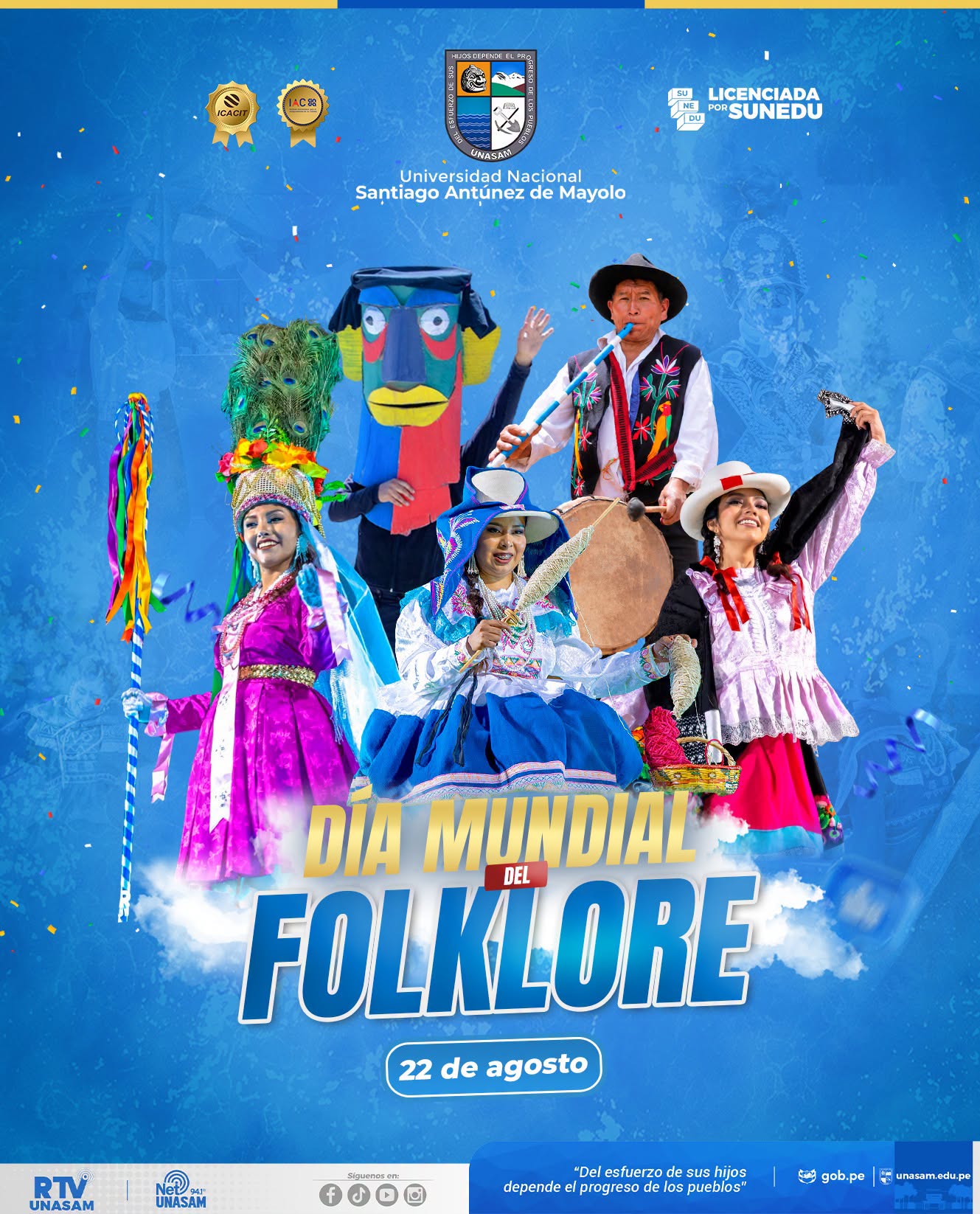 														Día mundial del folklore
														