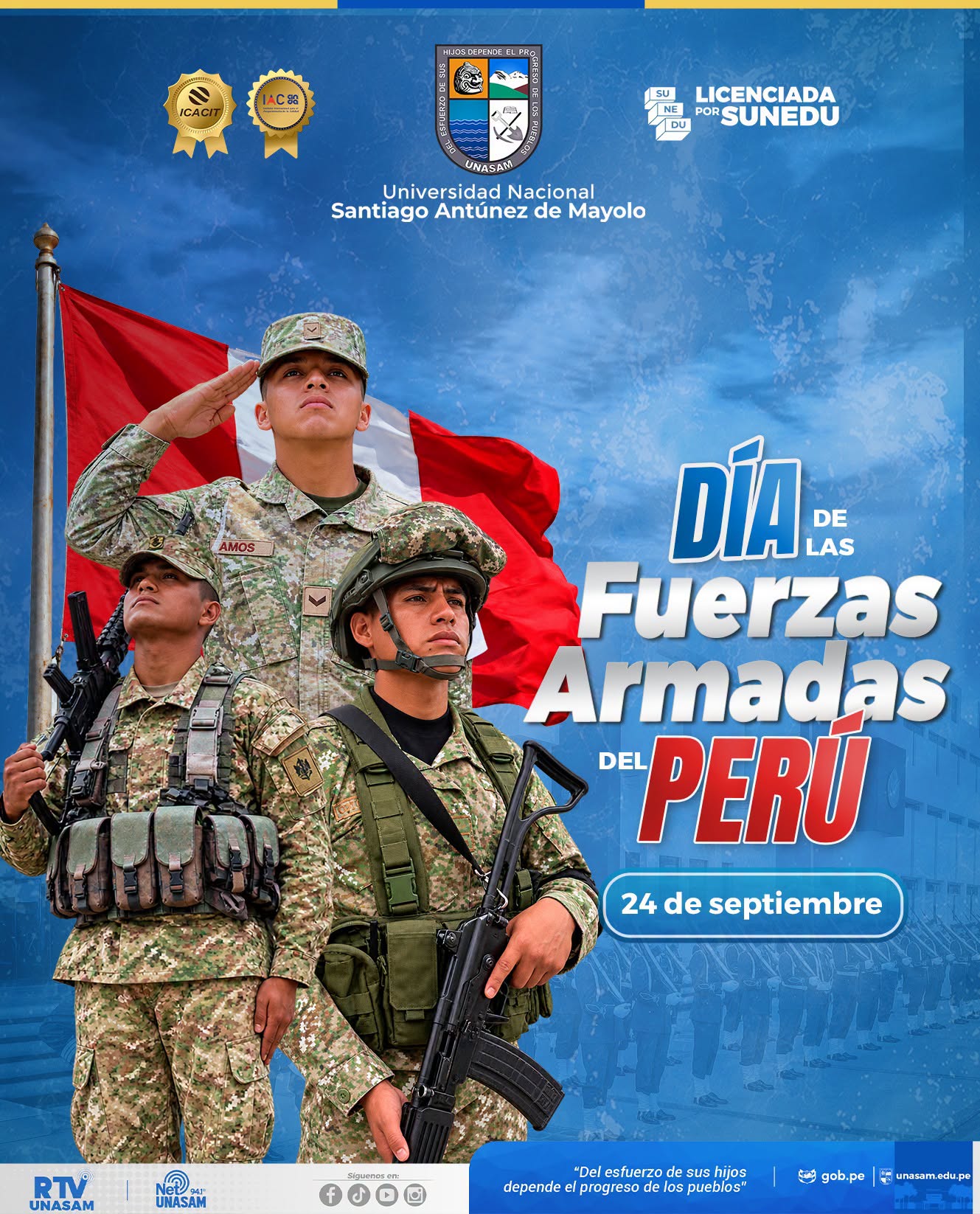  														Día de las Fuerzas Armadas del Perú
														