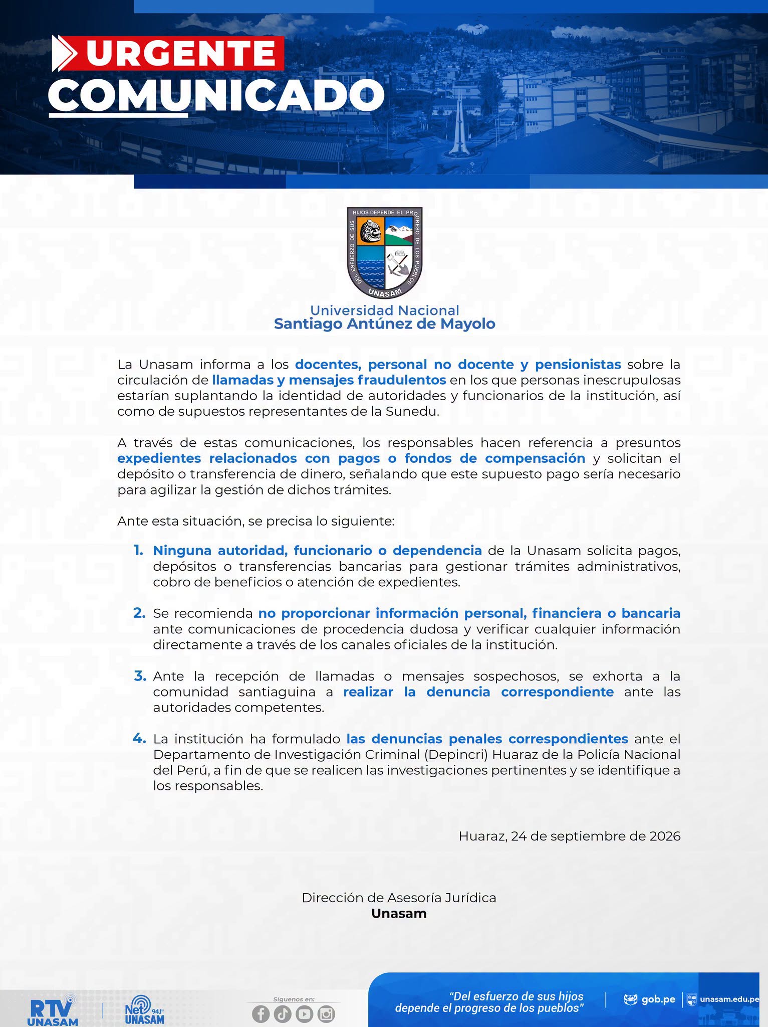 														Aviso
														