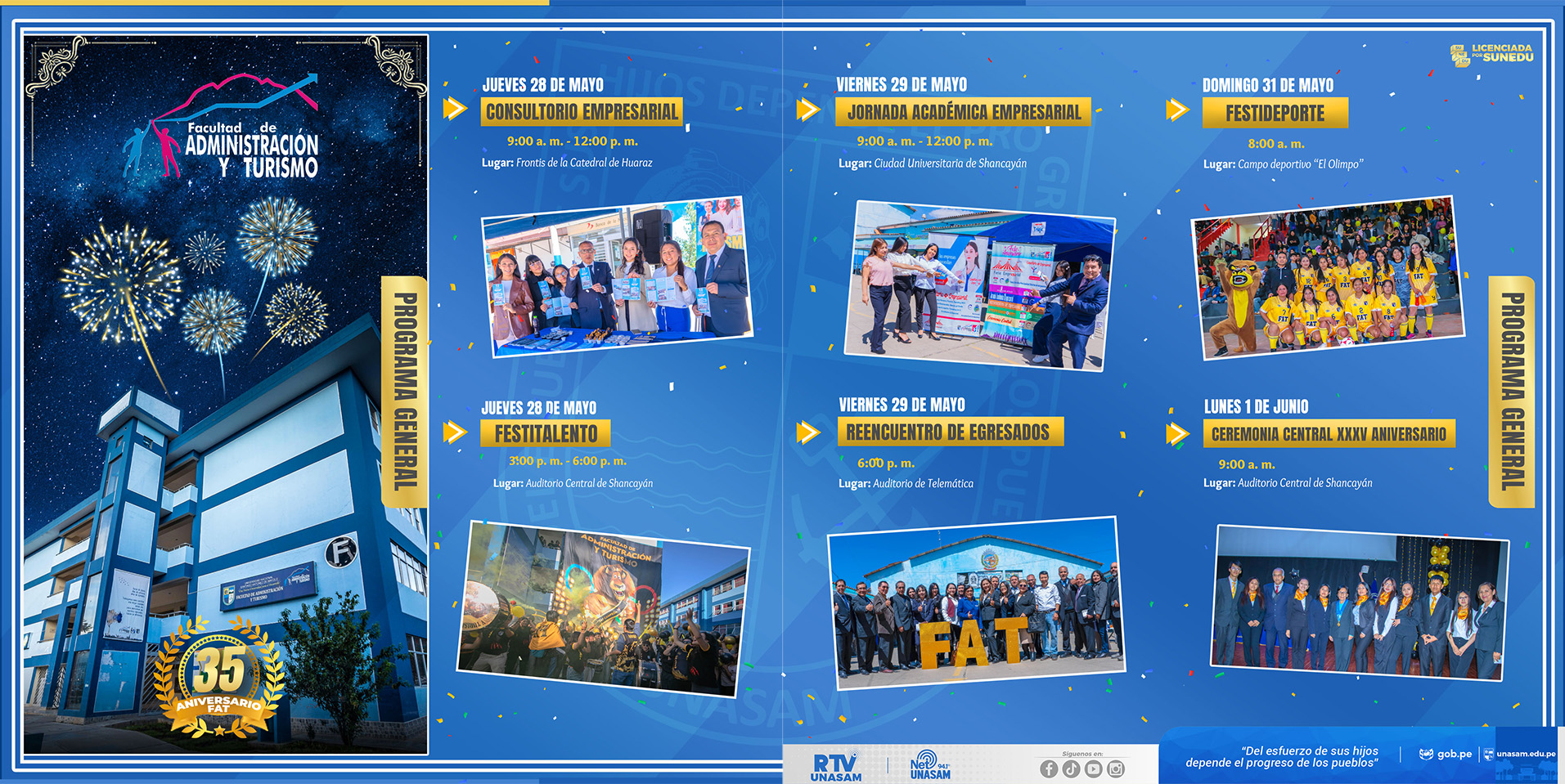  														FAT celebra su XXXV aniversario de creación institucional
														