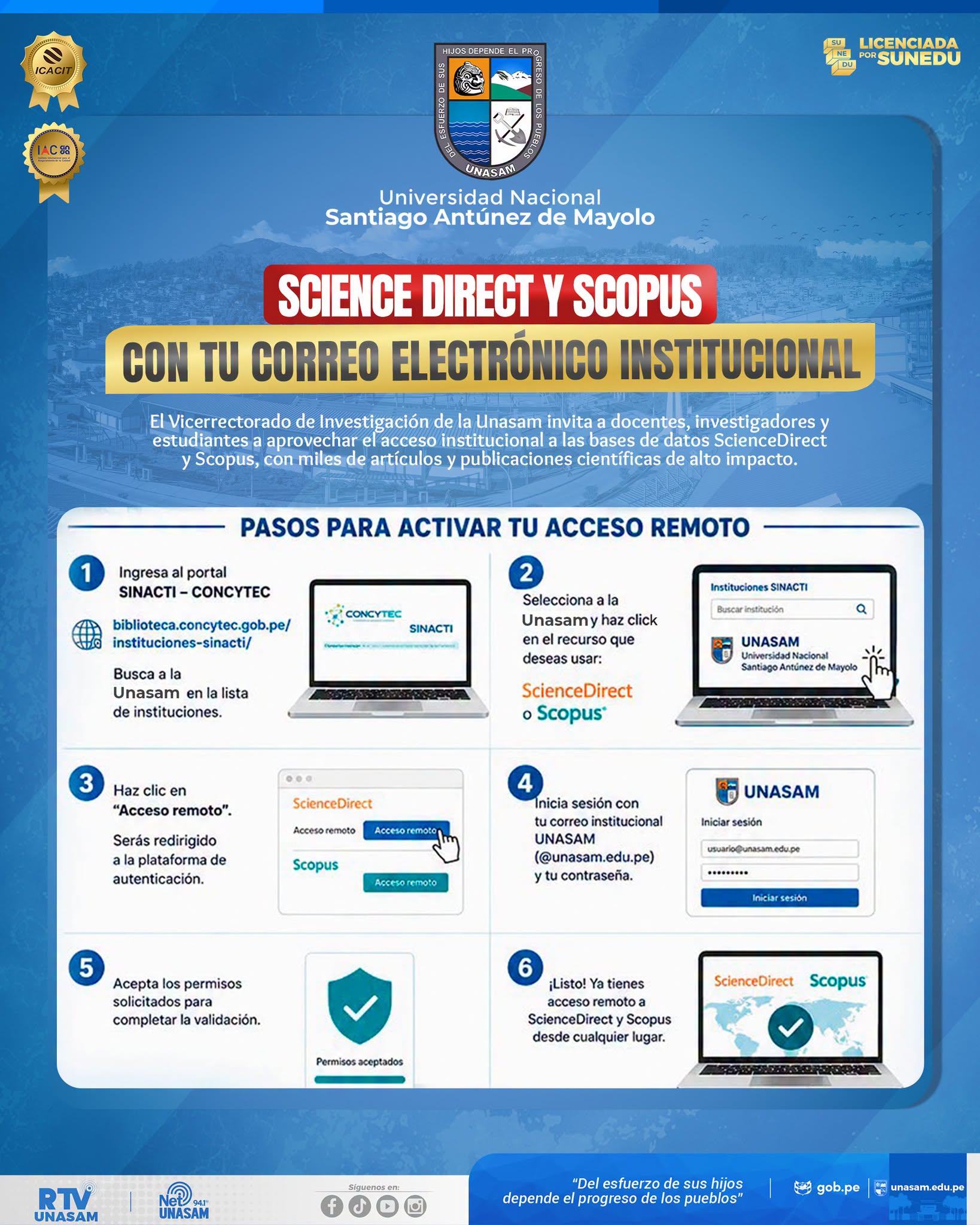  														Accede a sciencedirect y scopus con tu correo institucional
														