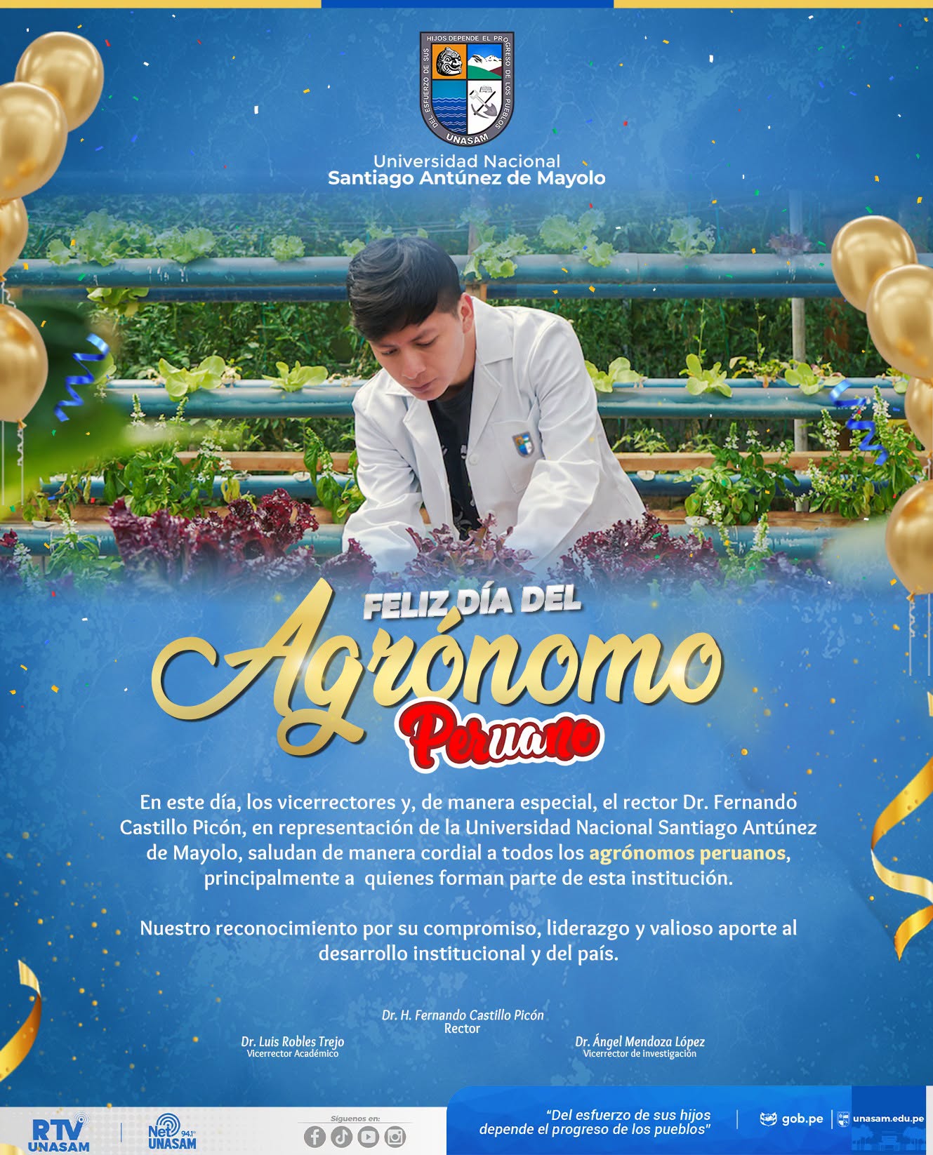  														¡Feliz Día del Agrónomo Peruano!
														