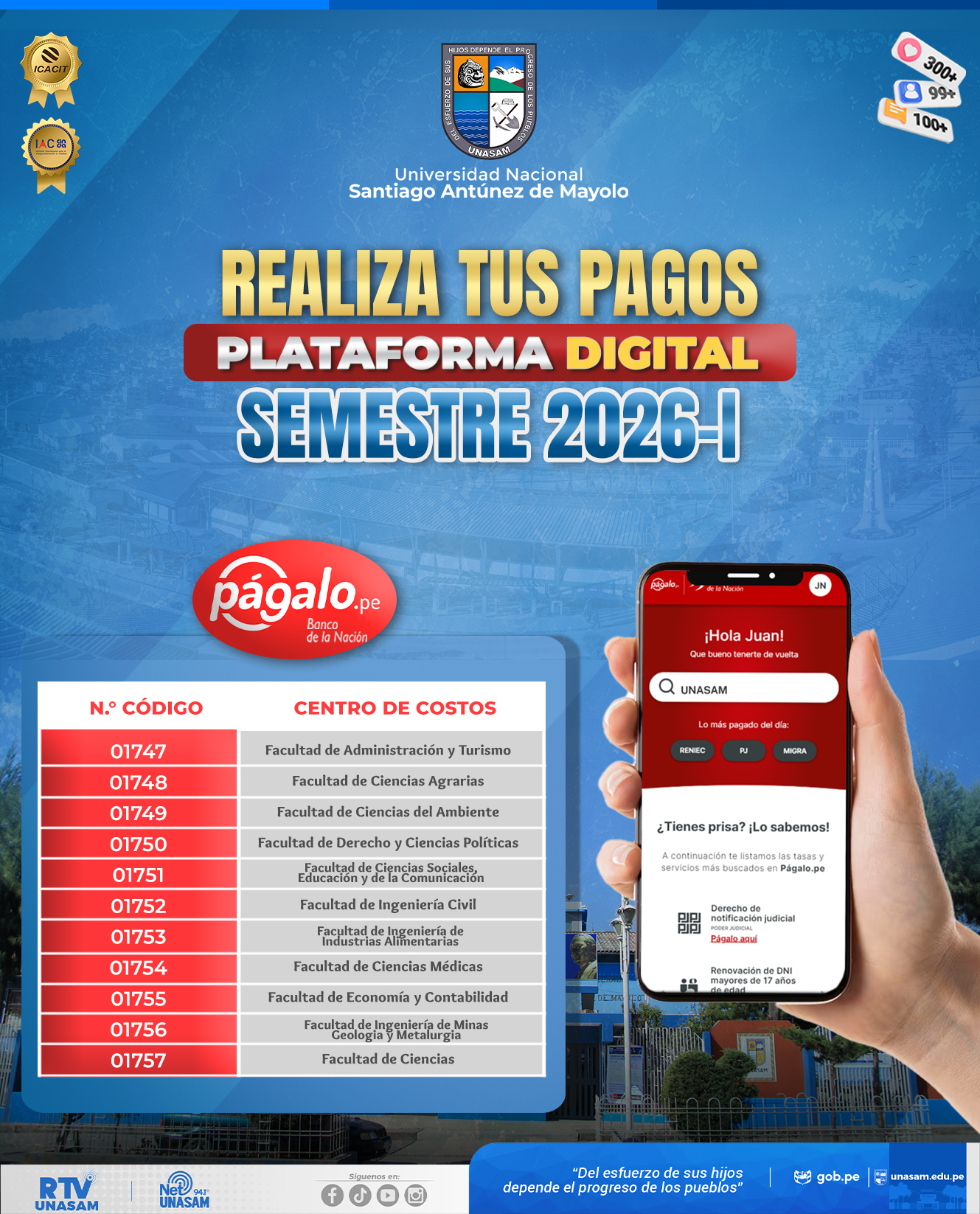  														Evita hacer largas colas y realiza tus pagos en Pagalo.pe
														